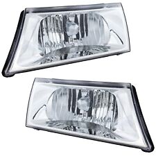 Headlight Set For 2003-2004 Mercury Grand Marquis Left and Right With Bulb 2Pc picture