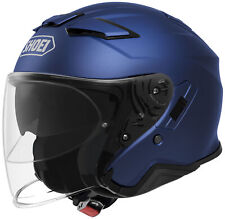 Shoei J-Cruise II Open-Face Motorcycle Street Helmet Matte Blue Metallic picture