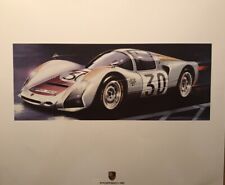Porsche 906/910 Series #25 Original Car Poster Printed In Germany One Only 😎 picture