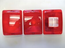 SET OF THREE Replacement Lens for Bargman 84/85 Series Tail Light picture