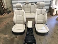 11-18 BMW X3 X4 M-SPORT WHITE LEATHER SEATS FRONT REAR SEAT SET f25 f26 sport  picture