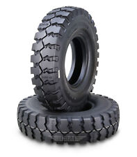 SUPERGUIDER HD 7.00-12 /14TT Forklift Tire w/Tube Flap 7.00x12, Set 2 - 12029 picture