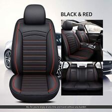 For TOYOTA Leather Seat Covers Full Set 5-Seats Front & Rear Cushion ∫ picture
