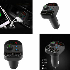 Bluetooth In-Car Wireless FM Transmitter MP3 Radio Adapter Car Kit Charge 2 USB  picture