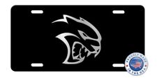 HELL CAT Inspired Art Silver and Black Aluminum Novelty License Tag Plate NEW picture