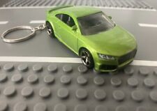 2019 Audi TT RS, Matchbox Custom Keychain, Green German Sports Car Coupe picture