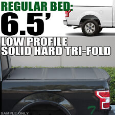 Topline For 2015-2023 Ford F150 6.5' Bed Low Profile Hard Tri Fold Tonneau Cover picture