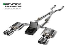 ARMYTRIX Stainless Steel Valvetronic Exhaust System Quad Tips 2015+ Lexus RCF V8 picture