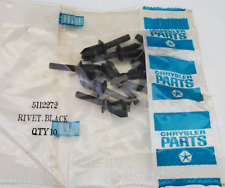 Rootes Group Sunbeam Alpine Tiger Original NOS Upholstery Black Plastic Rivets picture