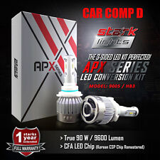 Stark APX 90W 9600LM LED 6000K White Headlight High Beam Kit PAIR - 9005 HB3 (F) picture