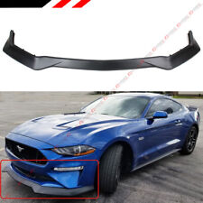 FOR 18-2023 MUSTANG GT ECOBOOST RT STYLE FRONT BUMPER CHIN LIP SPOILER SPLITTER picture