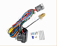NEW Adjustable Electrical Cooling Fan Controller Kit Thread-in Probe with Relay picture
