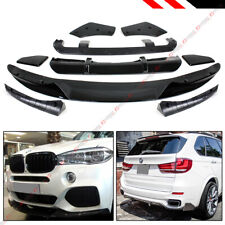 For 15-18 BMW X5 F15 M Sport MP Style Gloss Blk Front + Rear Full Body Aero Kit picture