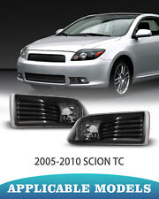 Fog Lights for 2005-2010 Scion tC Smoke Lens Replace Factory Lamps Wires Set picture
