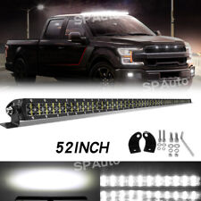 52inch 700W LED Light Bar Flood Spot Combo Roof Driving For Ford Truck SUV 4WD picture