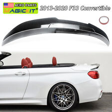 FOR 2014-19 BMW F33 435i 440i F83 M4 CONVERTIBLE REAR SPOILER PSM STYLE DUCKNILL picture