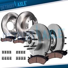 8pc Front Rear Brake Rotors Brake Pads for 2013-2021 Ford F-250 F-350 Super Duty picture