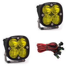 Baja Designs Squadron Sport Driving/Combo Amber LED Lights Pair 3150 Lumens picture