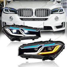 LED Headlights Assembly For BMW X5 F15 X6 F16 2014-2018 Xenon HID Upgrade picture