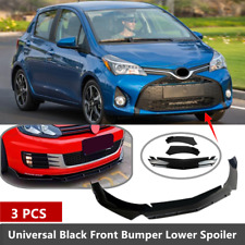 Add-on Universal Fit For 2015-2018 Toyota Yaris Front Bumper Splitter Spoiler  picture