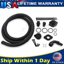 Engine Ventilation Kit for Ford 11-20 6.7L Powerstroke CCV PCV Replacement Black picture