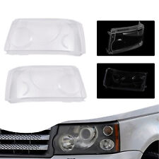 For 2006-2009 Land Rover Range Rover Sport Pair Headlights Headlamps Lens Covers picture