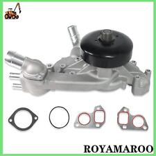 OAW G7341B Water Pump + Thermostat for 1999-2006 Chevrolet GMC  5.3L 6.0L picture