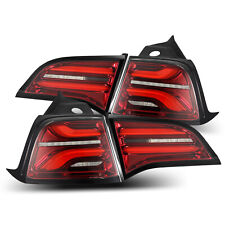 For 17-23 Tesla Model 3 20-24 Model Y AlphaRex PRO Red LED Tail Light Lamp picture
