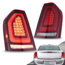 VLAND 2x Full LED Tail Lights For 2011-2014 Chrysler 300 with Sequential Signals picture