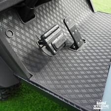 Xtreme Mats EZGO Golf Cart Mat, Full Coverage Floor Liner -BLACK- Fits TXT, S4 picture