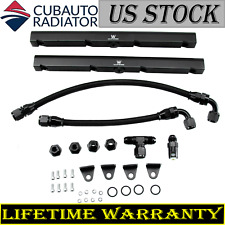 For LS1 LS6 8AN Fuel Rails Kit w/ fittings T Hose & Quick Connect picture