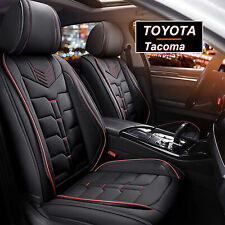 Car 5-Seat Cover Leather Cushion For Toyota Tacoma Crew Cab 4-Door 2007-2023 picture