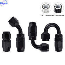 AN4/AN6/AN8/AN10/AN12 PTFE Hose End Fitting Adapter for PTFE Hose Line Universal picture
