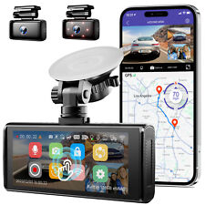 AZDOME 4K Dash Cam 2+1K  Dual Cameras 128GB WiFi GPS Night Vision 4