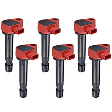 Performance Ignition Coil 6PCS for Honda Accord Odyssey/ Acura CL RL TL V6, Red picture