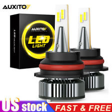 360° Beam 9007 LED Headlight High or Low Beam Bulbs 72W 16000LM 6500K White 2Pcs picture