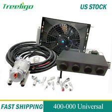 Under dash Electric 12V Air Conditioning A/C Kit Compressor 400-000 Universal picture