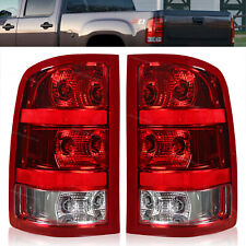 Left+Right Taillamp Fits 07-13 GMC Sierra 1500 2500 3500HD Rear Tail Light Set picture