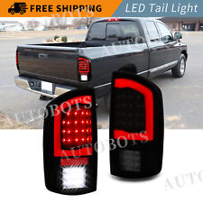 Smoked Black 2002-2006 Dodge Ram 1500 2500 3500 LED Tail Lights DRL Brake Lamps picture