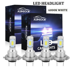 4x H7 Super Bright LED Headlight Bulbs Conversion Kit High Low Beam 6000K White picture