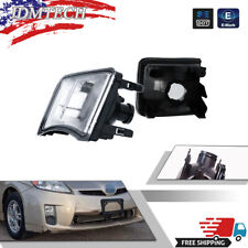 Clear Front Bumper Turn Signal Light Covers LH+RH Set For 2010 2011 Toyota Prius picture