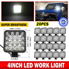 20pcs 48W LED Work Light Pods Truck OffRoad Tractor Spot Flood Lights 12V White picture