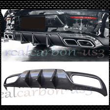 For Mercedes Benz W205 C63 C63S AMG Coupe 2D Carbon Fiber Rear Bumper Diffuser picture
