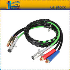 3 In 1 12feet Air Line Hose Electric Cable 7 Way Cable Wrap Semi Trailer picture