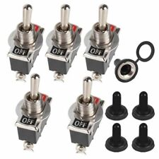 5Pcs Toggle Flick Switch WATERPROOF ON/OFF 12V For Marine&Automotive Dash Light picture