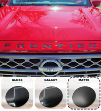 MATTE BLACK NISSAN FRONTIER 2022 2023 RAISED FRONT GRILLE LETTERS US MADE picture