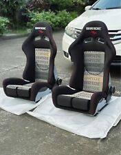 2x Bride Stradia Fiberglass Full black Gradient, ADR apprv Car Racing Sport seat picture