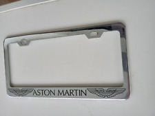 Aston Martin license plate frame chrome see pictures picture