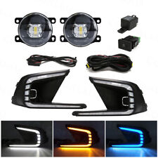 For 2022 2023 2024 Honda Civic DRL LED Daytime Running Light Fog Light Kits Pair picture