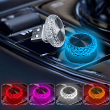 1Pc USB LED Car Lights Atmosphere Ambient Bright Lamp Bulb Interior Accessories picture